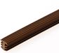 Heering Inleg trapstrip kunststof met T-profiel bruin antislipprofiel 8 x 11mm