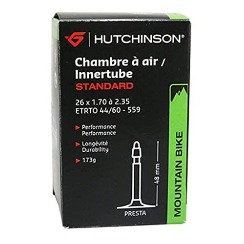 Hutchinson SNC Unisex Mtb standaard Sv/48 mm slangen, zwart, 26x1,70/2,35 (44-559 à 60-559)