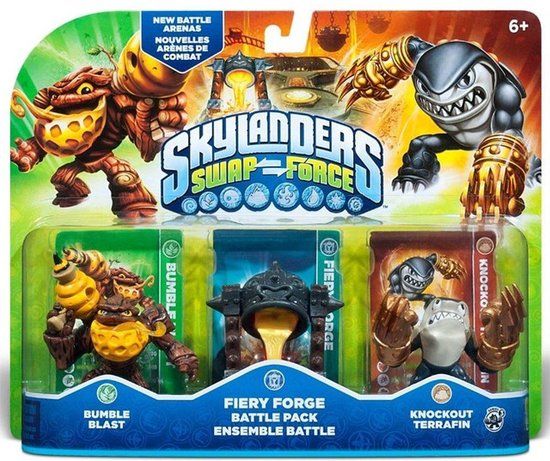 Activision Blizzard Entertainment Skylanders Swap Force: Battle Pack Bumble Blast, Knockout Terrafin, Fiery Force