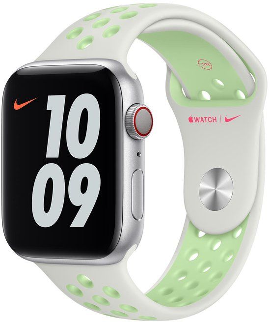 Apple Watch Nike Sport Band - 44mm - Spruce Aura/Vapor Green