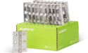 Alberts 851989 scharnier | halfbreed | rvs | 60 x 46 mm | set van 20