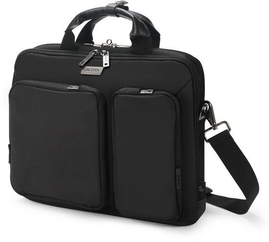 Dicota D3250601 laptoptas 35,6 cm (14") Aktetas Zwart