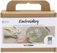 Creativ company CC Mini Creative Box Borduren Bloemenframe