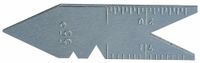 Metrica Schroefdraadstalen mal - 60°, 35011