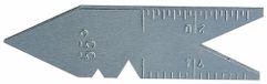 Metrica Schroefdraadstalen mal - 60°, 35011