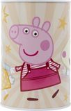 STOR Peppa Pig Spaarpot Metaal - 430 ML - Voor Kinderen 15x10 cm