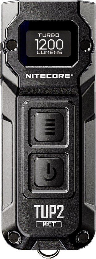 Nitecore TUP2 Sleutelhangerlamp oplaadbaar zwart