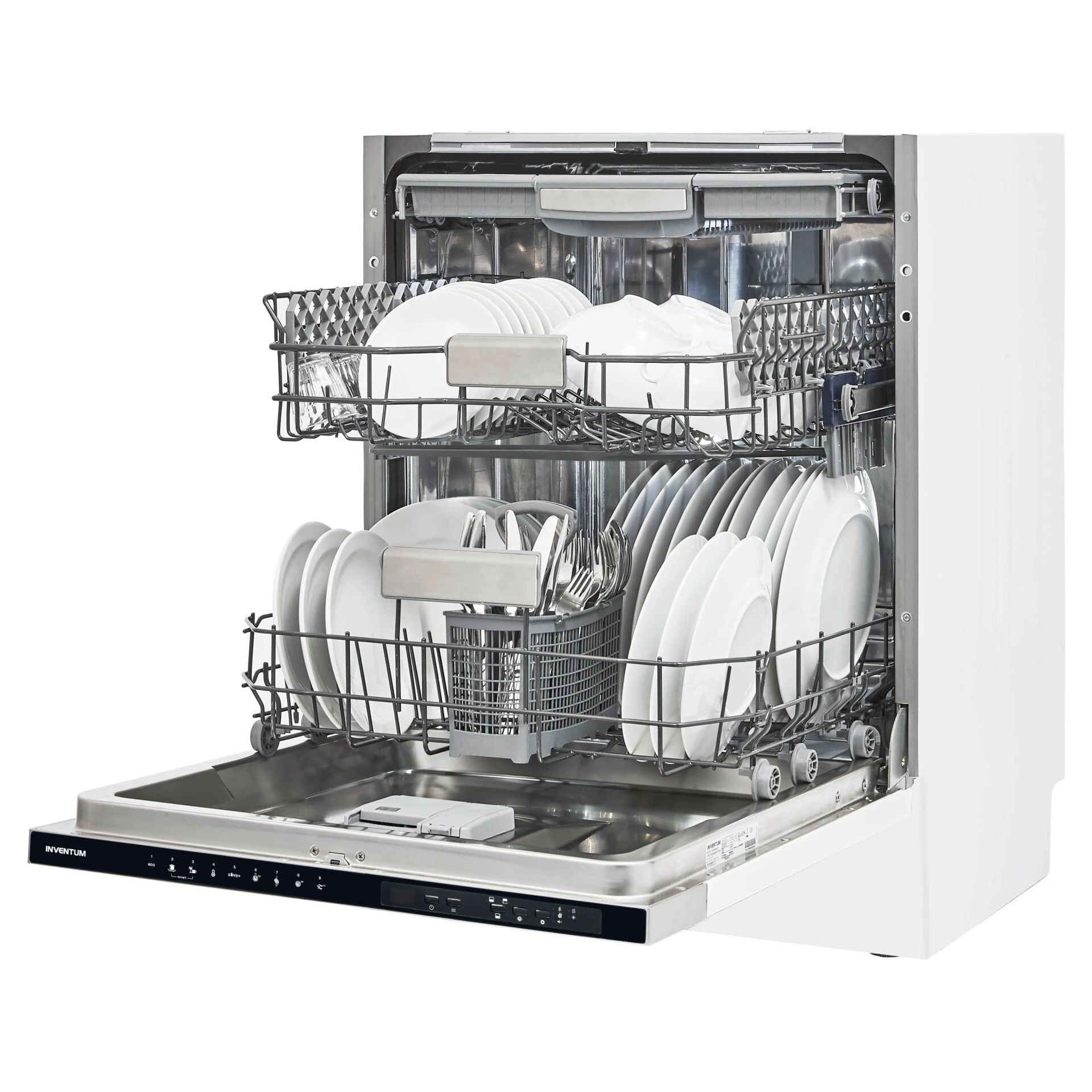 Inventum IVW6060A - Volledig integreerbare vaatwasser - 14 couverts - 9 programma's - 60 cm breed