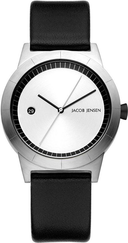 Jacob Jensen Ascent 150 Horloge Zwart