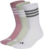 Adidas 3 Stripes Cushioned Sportswear Crewsokken 3 Paren Veelkleurig EU 43-45