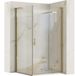 REA Hugo - Cabine de douche - Or brossé - 100x90 Rectangulaire