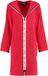 Cawö badjas dames rood maat XL met capuchon en rits