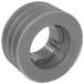 cyclingcolors 1 x riemschijf met taperlock-boring voor V-riem 3 groef Z SPZ AVX10 buitendiameter 84 mm stapdiameter 80 mm gietijzeren landbouwmachines bouw