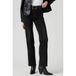 Levi's 723 HIGH RISE STRAIGHT straight leg jeans - zwart