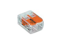 Wago Compacte Verbindingsklem 2 X 0.2 - 4 Mm² Voor Alle Kabelsoorten