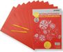 Penword POLSIRHURT Holografisch krasvel A4 (10 vellen), zilver-rood + 2 Rylce SP-07