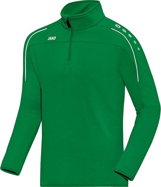 Jako Classico Ziptop - Men - Green - Size S