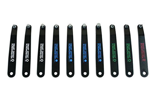 Laser 6709 Laag Profiel Offset Tool Kit 10pc - Zilver