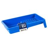 BAKOKI Verfbak 15x29cm, verfbak voor muurverf, verfschaal kunststof blauw