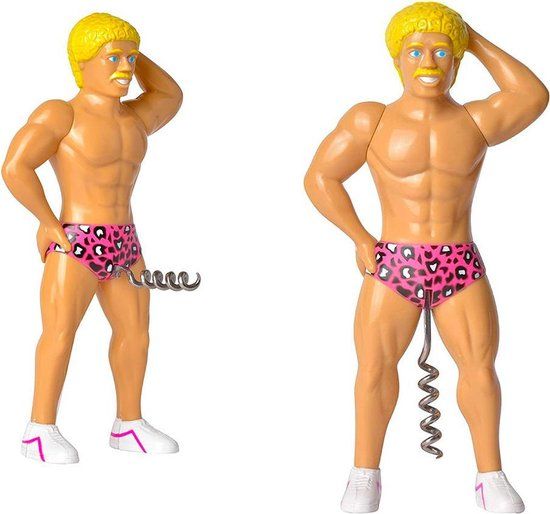 I-Total Beach Boy Kurkentrekker - Beige/Roze/Geel