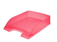 Leitz Plus Briefkorb Kunststoff Rot A4