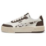 PUMA Carina Mia Wild sneakers voor dames 40.5, White Chestnut Brown