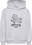 Hummel Hmljr Loose Hoodie Headball 229707 Kinderen Lichtgrijs Melange Katoen/Polyester