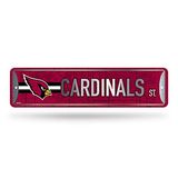Rico Industries NFL Arizona Cardinals metalen straatnaambord (4 x 15 inch) - geweldig voor thuis, slaapkamer, mancave decor