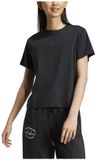 Adidas Brand Love Q3 T-shirt Met Korte Mouwen Zwart S Vrouw
