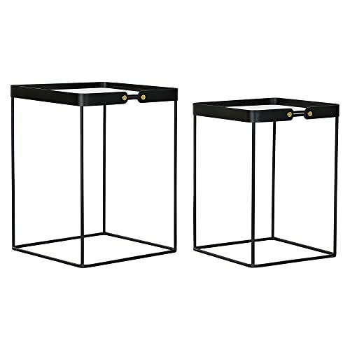 DKD Home Decor Set van 2 tafels - Standaard - 8424001825875