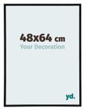 Your Decoration Cadre puzzle 48x64 cm Noir Brillant