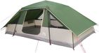 vidaXL Tente familiale avec housse de pluie imperméable 10 personnes Vert