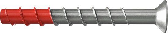 Fischer 543586 Betonschroef 120 mm Roestvrij staal Verzonken kop 50 stuk(s)