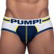 Jockstrap Pump! Sportboy Recharge Bleu Marine - Blanc