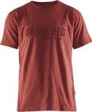 Blåkläder T-shirt 3D 3531-1042 - Gebrand rood - M
