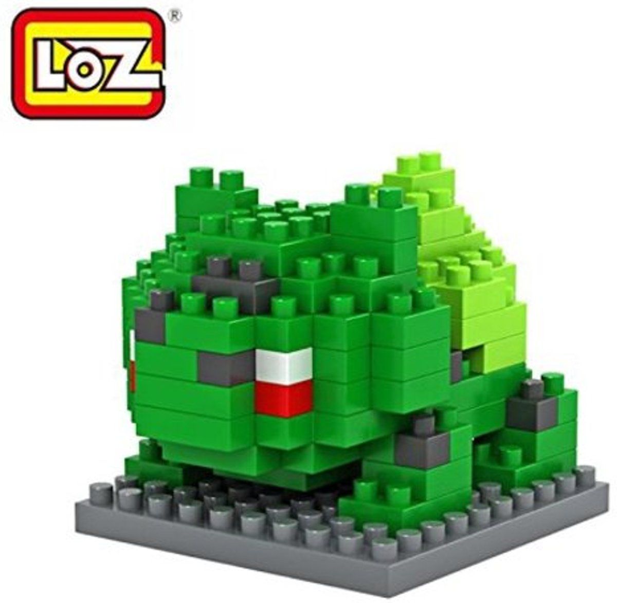 Loz Pokémon Bulbasaur - Bouwset - Kunststof - 6932691991395