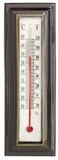 Gerimport Thermometer - Kunststof - Bruin