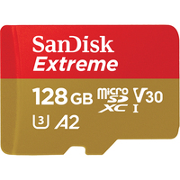 SanDisk Extreme MicroSDXC 128GB - 160MB/s - Class 3 - UHS-I