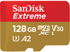 SanDisk Extreme MicroSDXC 128GB - 160MB/s - Class 3 - UHS-I