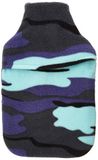 Vagabond Bags Blue Urban Camo Camo 2 liter warmwaterfles en deksel