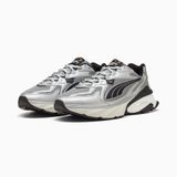 PUMA Fade Nitro LS Sneakers Unisex Zilverkleurig Maat 41