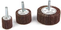 Merkloos / Sans marque HBM 25 x 25 mm Lamellen schuurschijf met 6 mm opname