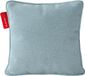 Auronic Warmtekussen - Sherpa Fleece - 45x45 - Draadloos - Oplaadbaar - Elektrisch kussen - Infrarood - Blauw/Grijs