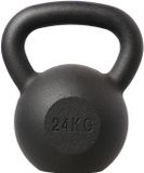HMS Kettlebell - Gietijzer - 24 kg - Zwart