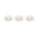 Philips Hue Philips Impala inbouwspot - 3-lichts - wit - rond