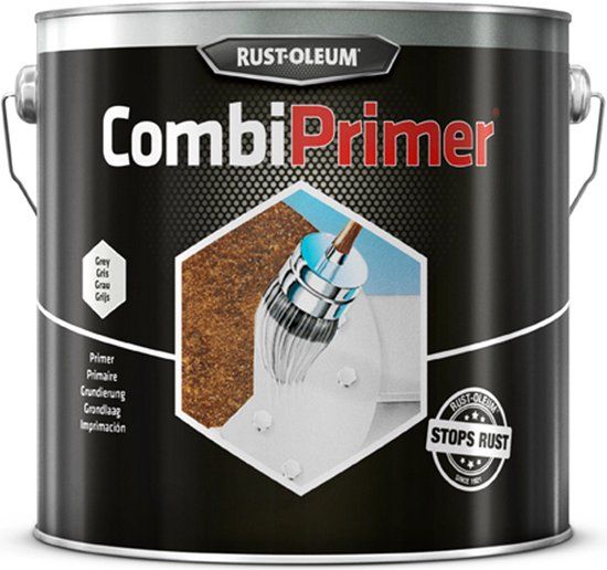 Rust-Oleum CombiPrimer Anti-roest - 2.5L - 3380 - Grijs - Metaal Primer