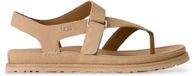 UGG GoldenGaze teen post beige leren sandalen