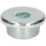 KS Tools 430.2023 Olieaftapplug, binnenzeskant, 10mm, M24x1,5x9mm, 25 per pak