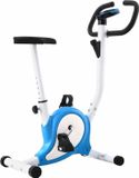 vidaXL Hometrainer met bandweerstand blauw