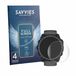 Savvies - Screenprotector voor Garmin Tactix 8 Amoled Cerakote (51 mm) - Folie Beschermfolie transparant volledig dekking 4 Stuks